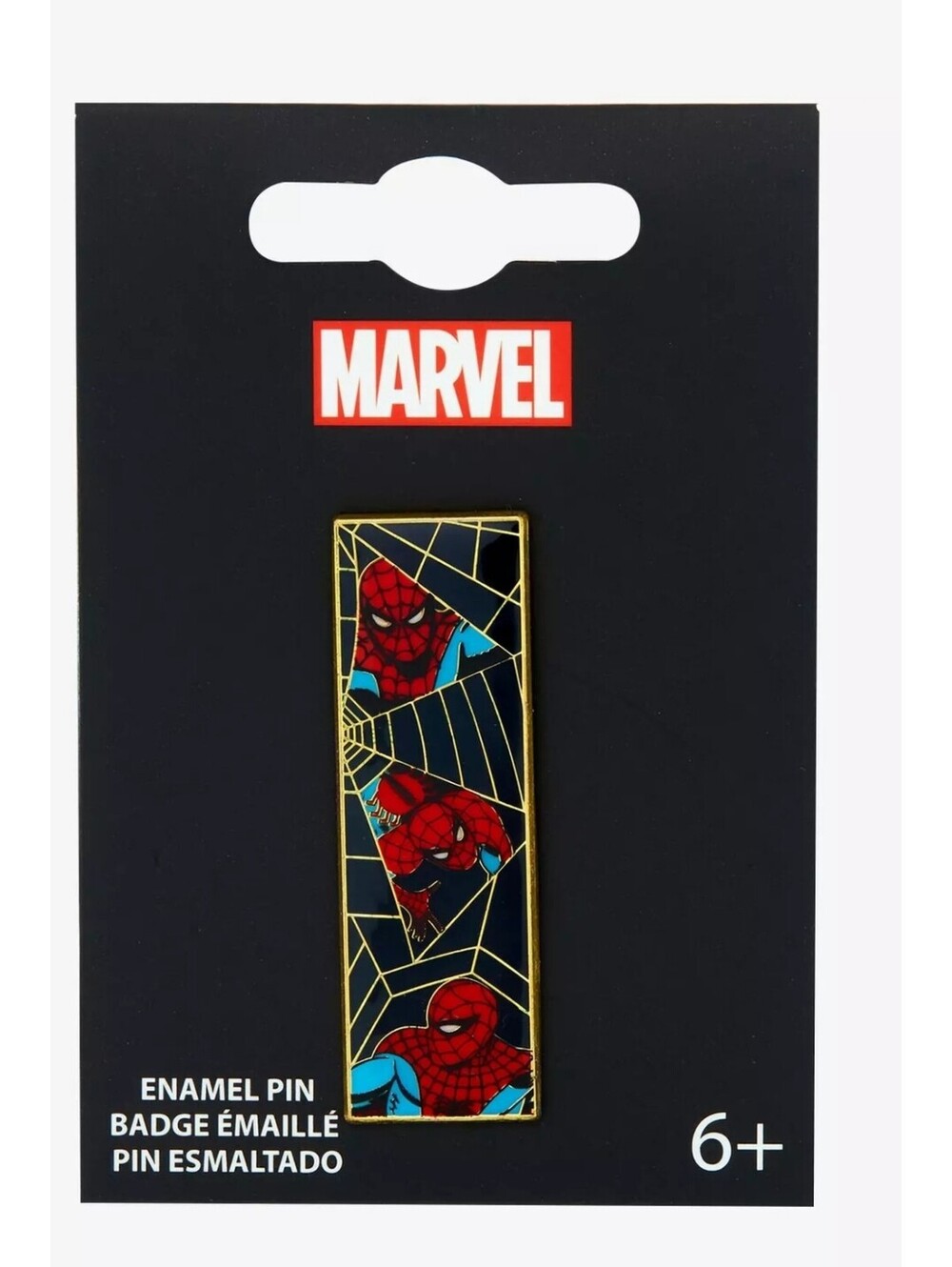 Marvel Spider-Man Web Multi-Scene Enamel Pin Loungefly
